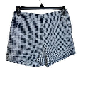 Women's REISS Shorts Size 8 White Blue